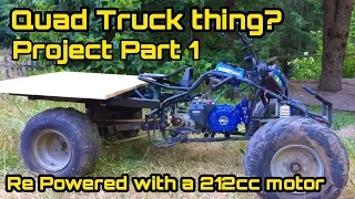 Homemade ATV quad truck part 1