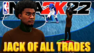 *NEW* JACK OF ALL TRADES BUILD is UNSTOPPABLE on the COMP STAGE 1V1 COURT!! MOST RARE BUILD NBA 2K22