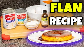 EASY FLAN RECIPE!