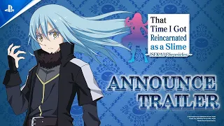 That Time I Got Reincarnated as a Slime ISEKAI Chronicles - Announcement Trailer | PS5 & PS4 Games