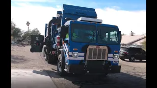 Republic Services - Peterbilt 520 McNeilus ZR Garbage Truck!