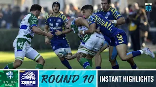 Benetton v Zebre Parma | Instant Highlights | Round 10 | URC 2022/23