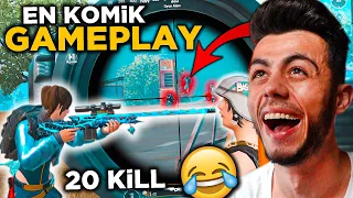 EN KOMİK GAMEPLAY İLK MAÇTA 20 KİLL !! - PUBG Mobile