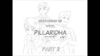 [TIMELAPSE][#2] Sketching Up Cover Artwork for My Webtoon Comics (Part 2/4) | @pillaridha