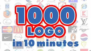 1000 LOGO IN 10 MINUTES ( in alphabetical order)