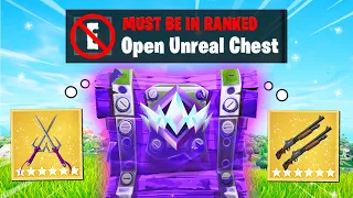 The *RANKED* ONE CHEST Challenge in Fortnite