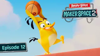 Angry Birds MakerSpace S2 Ep. 12 | Basketball Trick Shot