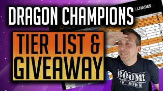 Dragon Champions Tier List and Giveaway!!