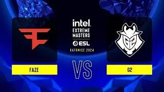 FaZe vs. G2 - Map 1 [Inferno] - IEM Katowice 2024 - Quarterfinal