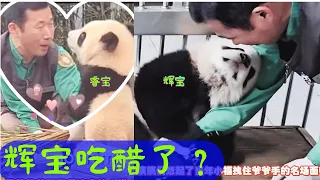 姜爷爷犹如定海神针般锚住了宝家大小可爱们的心，每只可爱熊都想抱着他不放手！