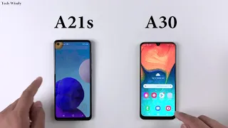 SAMSUNG A21s vs A30 Speed Test Comparison