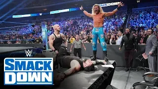 King Corbin and his court slam Roman Reigns through a table: SmackDown, Jan. 10, 2020