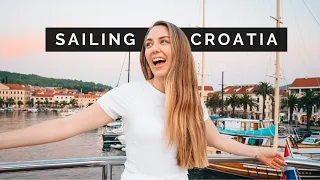 The BEST 4 days sailing from Dubrovnik to Vis!! (Sail Croatia)