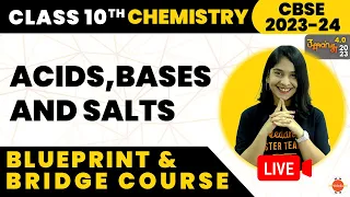 Acids, Bases and Salts - Blueprint & Bridge Course CBSE Class 10 I Anubha Ma'am @VedantuClass910