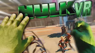 I AM HULK IN VIRTUAL REALITY! | Marvel Powers United VR (Oculus Quest + Link)