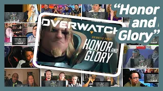 Overwatch Animated Short | “Honor and Glory” REACTION MASHUP