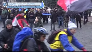 Ukraine Peace March: National solidarity rally held in Ukraine's second city Kharkiv