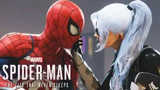 All Black Cat Scenes - Spider-Man PS4 THE HEIST
