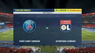 FIFA 19 | PSG vs Lyon - Parc des Princes - (Full Gameplay Xbox One X)