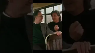 Paul McCartney and Carl Davis on a Liverpool bus