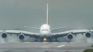 SMOOTHEST AIRBUS A380 LANDING ever (No smoke!) - Best A380 Landing I have ever seen (4K)
