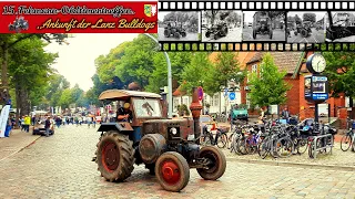 15.Fehmarn-Oldtimertreffen. - ,,Ankunft der Lanz Bulldogs" Burg auf Fehmarn  [Kurz-Version mit 🔈]