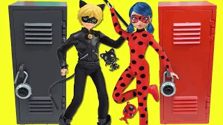 Miraculous Ladybug and Cat Noir DIY Custom Back to School Locker Organization