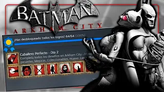 ¡El día que conseguí el PLATINO de Batman Arkham City!🏅