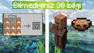 Minecraft Hakkında Bilmediğiniz 30 Şey!!