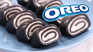 Oreo Sushi (2 Ingredients) Quick and Easy