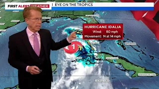 Hurricane Idalia gaining steam as it approaches Florida