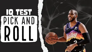 NBA Basketball IQ Test #3 - PICK AND ROLL | BYT TEST