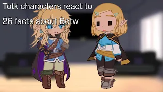 Totk characters react to 26 facts about Breath of the wild