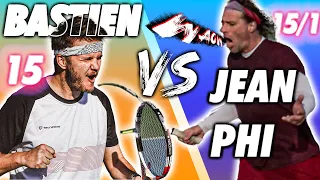 JE JOUE UN OVNI qui commence le tennis à 48 ans !? 🎾| JEAN-PHI 15/1 VS BAST 15 |