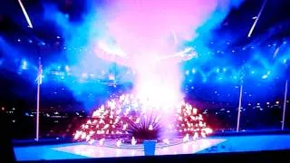 LONDON OLYMPIC 2012 CAULDRON CLOSING CEREMONY