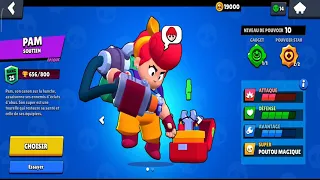 Mon casier de skins sur Brawl Stars !