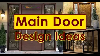 Modern Main Door Design Ideas | Blowing Ideas