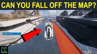 What if you fall off the map in the Hot Wheels DLC? (Forza Science)