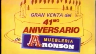 Aronson Furniture - Spanish Version (Commercial #1, 1981)