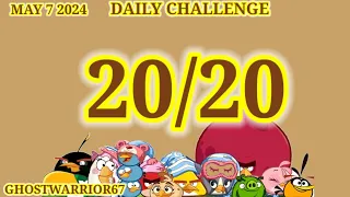 Angry birds 2 Daily Challenge Today 2024/05/7 & 2024/05/8 Fast one before King Pig Panic