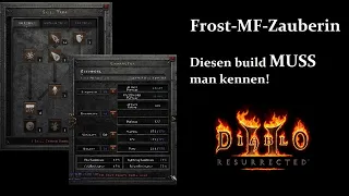 D2:R - Frost MF Zauberin Guide - Fertigkeiten und Ausrüstung - 672 %MF / +9 Alle Fertigkeiten