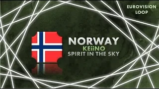 KEiiNO - SPIRIT IN THE SKY | 1 HOUR LOOP | NORWAY | EUROVISION 2019