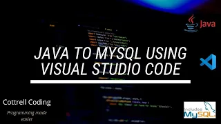 Java to MySQL using Visual Studio Code