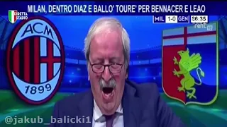 Tiziano Crudeli show - AC Milan 2:0 Genoa
