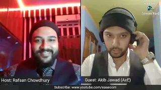 Live on Easecom | Balancing Education and Hobby | Guest: Akib Jawad | Host: Rafsan Chowdhury