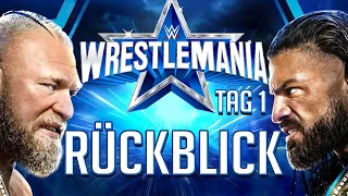 WWE Wrestlemania 38 Tag 1 RÜCKBLICK / REVIEW