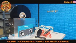 ☣️ VEVOR Ultrasonic Vinyl Record Cleaner ☣️ Fast Picture Unboxing and Let's Try It 🙉 BEFORE / AFTER