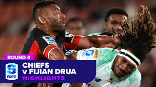 Chiefs v Fijian Drua Highlights | Round 4 | SRP 2024