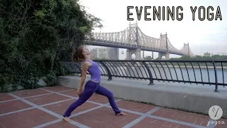 Evening Yoga Routine: Release & Unwind (intermediate level)