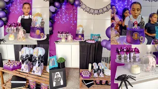 Aniversário Wandinha Addams | Festa em Casa | Faça Você mesmo!